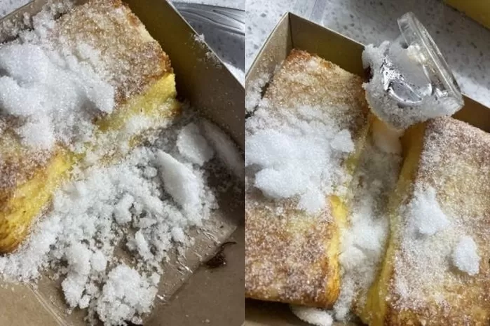 설탕 범벅 프렌치토스트, “본인 같으면 먹나요?” 리뷰 비공개 요청한 사장님