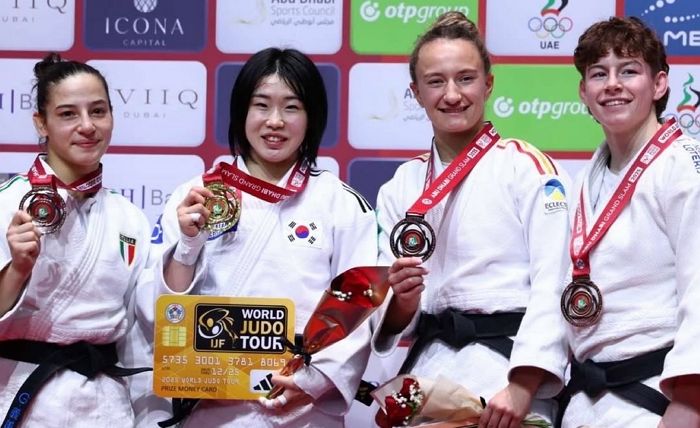 ‘독립운동가 후손’ 허미미, 다시 세계 최강으로... 아부다비 그랜드슬램  57kg급 우승 쾌거