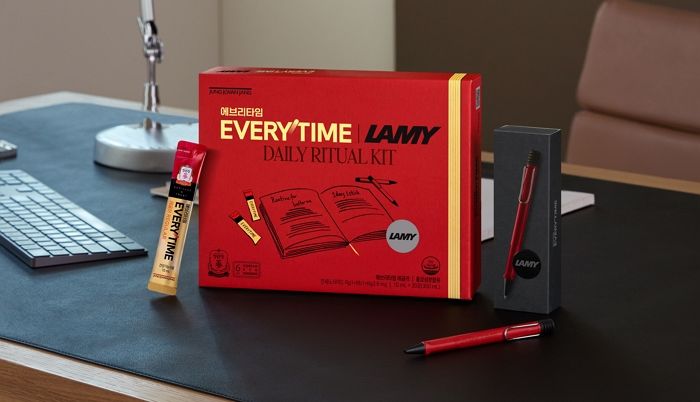 정관장, 라미와 손잡았다... ‘에브리타임×LAMY’ 데일리 리추얼 키트 2종 출시