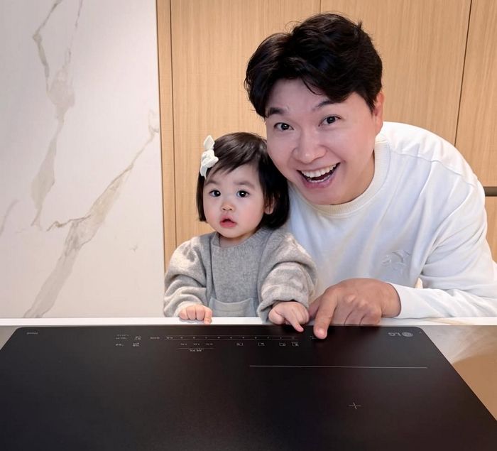 박수홍♥김다예 딸, 생후 14개월에 광고 15개 촬영... LG까지 뚫었다