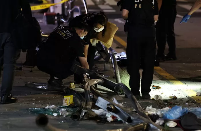 시청역 사고 현장 / 뉴스1