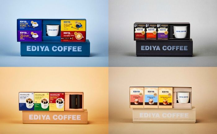 연말엔 향긋한 커피 선물!... 이디야커피, '프리미엄 선물세트' 4종 출