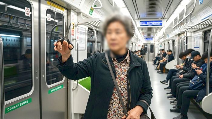 “열차에 흉기 든 여자가 있어요”... 지하철 1호선 제기동역서 여성 승객 체포