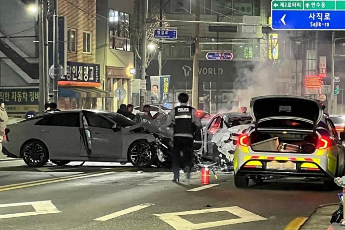 음주 단속 피해 도주하던 30대... 차량 3대 추돌사고로 입건