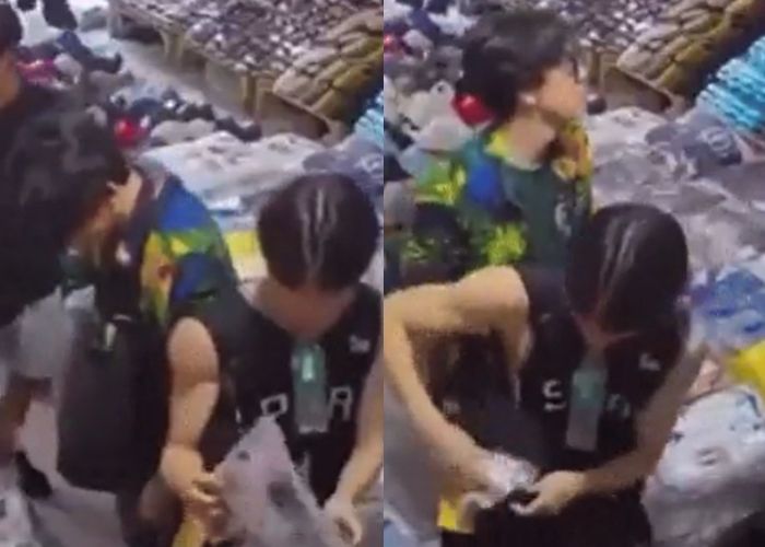 CCTV 앞에서 ‘슥’ ... 발리 매장서 옷 11벌 훔친 日고교생들