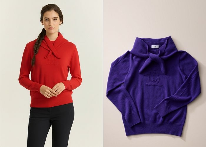 먼싱웨어 '홀가먼트 캐시미어 니트', 판매 호조... '리얼 레드' 컬러 추가 출시