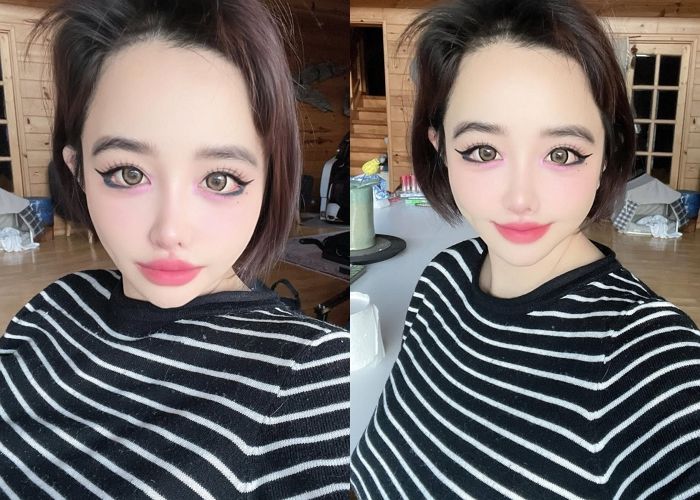 ‘휴식기’ 박봄, 근황 셀카 공개... 색다른 메이크업에 핫한 반응