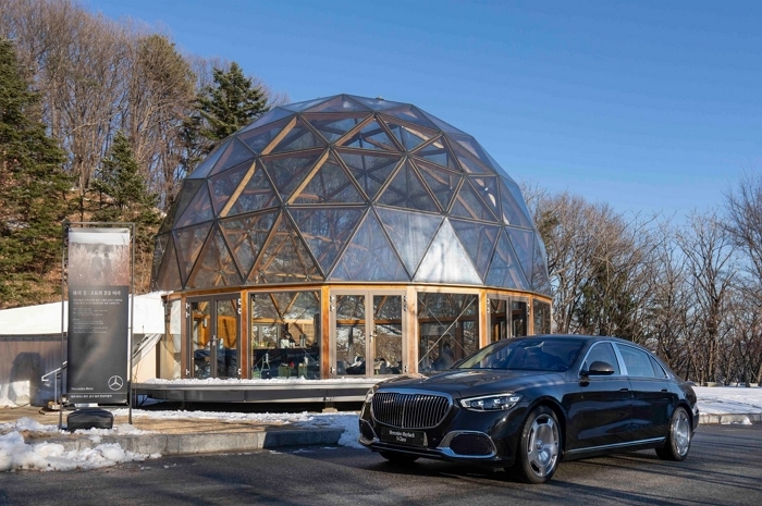 [사진 1] 한성자동차 고객 초청 프라이빗 힐링 프로그램 '休의 길, 고요의 결을 따라'가 열린 '에버랜드 포레스트 캠프 돔'의 모습.jpg