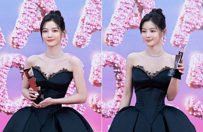 김유정, 다이아 초커ㆍ업스타일 헤어로 한층 성숙해진 비주얼 자랑