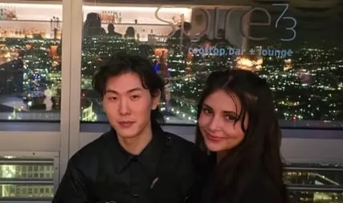 미국 이민국에 구금된 한국인 이민자 황태하씨와 아내 셀레나 디아즈./고펀드미