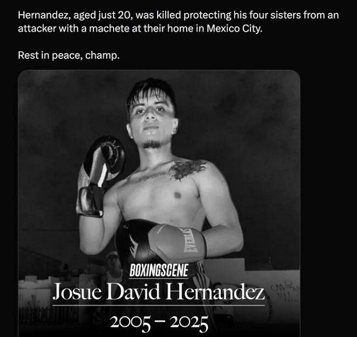 프로 데뷔 꿈꾸던 ‘20세 복싱 유망주’, 여동생들 지키려다 흉기 든 괴한에게 목숨 잃었다