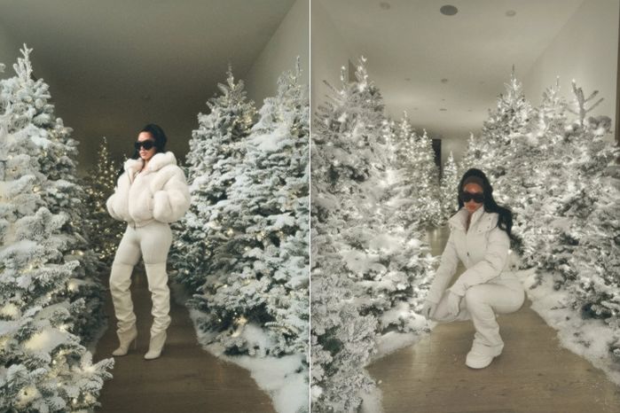 킴 카다시안, 호화로운 크리스마스트리 공개했다 비난받아... 셀럽들의 초호화 연말 장식 보니