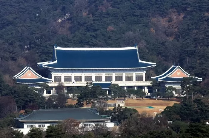 7일 서울 종로구 정부서울청사에서 바라본 청와대 모습. 2025.12.7 / 뉴스1