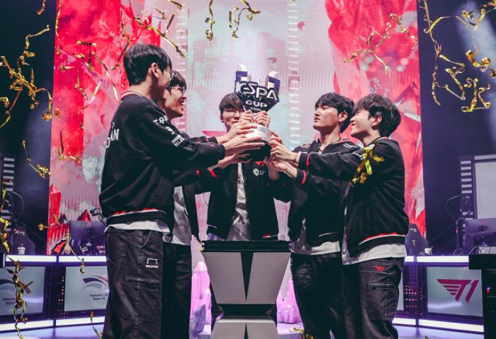 ‘도오페페케’ T1, 케스파컵 우승... ‘도련님’ 페이즈 활약 빛났다