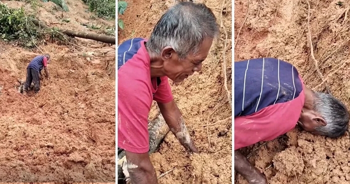 “딸아 어디있니”... 산사태로 실종된 딸 찾으려고 매일 맨손으로 흙 파헤치며 울부짖는 아빠 (영상)