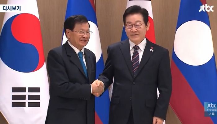 한국-라오스, ‘포괄적 전략 동반자’ 관계로 격상 합의
