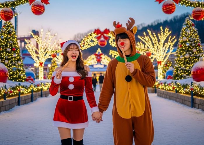 ‘산타·루돌프 코스튬’ 입고 가면 종일권 2만원에... 연말이라고 혜택 몰빵한 에버랜드