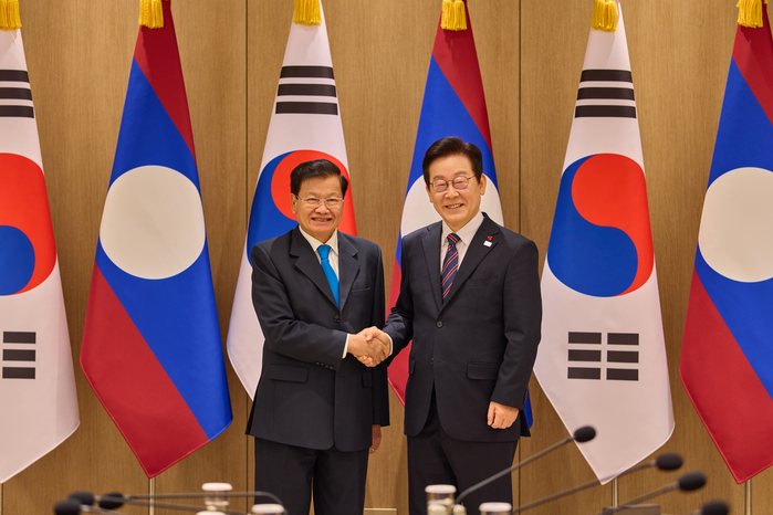 한국-라오스, ‘포괄적 전략 동반자’ 관계로 격상 합의