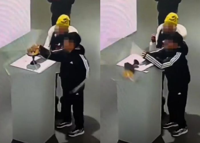 전시회서 ‘1.8㎏ 금관’ 파손시킨 아이... 영상 올려 피해 호소한 中 인플루언서는 ‘역풍’