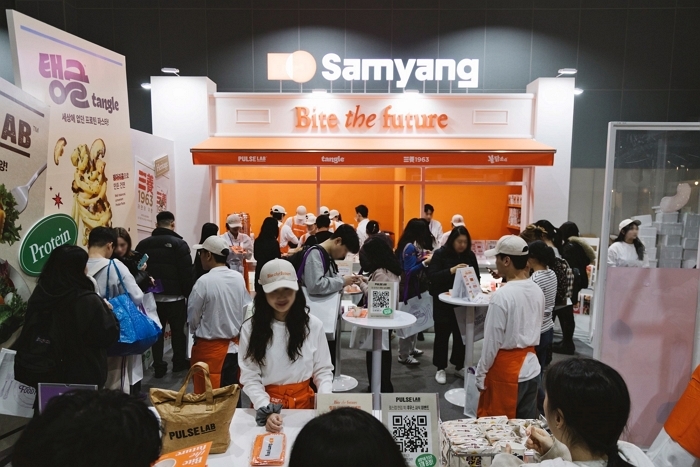 평일에도 대기 행렬... 삼양식품, ‘컬리푸드페스타’서 ‘차세대 미식’으로 관람객 홀렸다