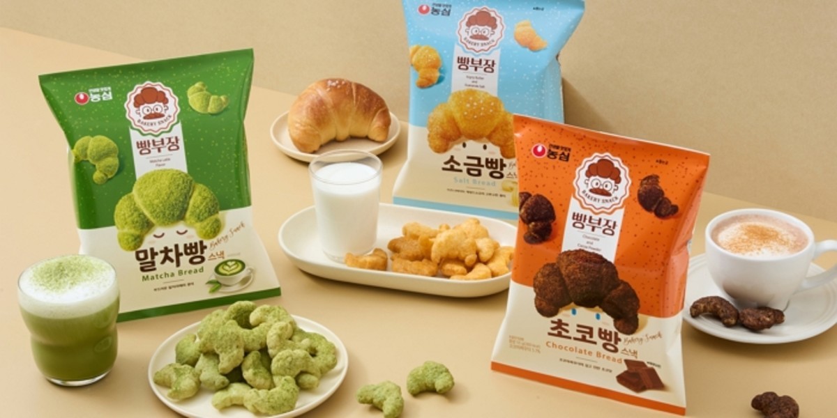 농심 '빵부장' 시리즈 신메뉴 나온다... 소금빵, 초코빵, 이번엔 '말차빵'