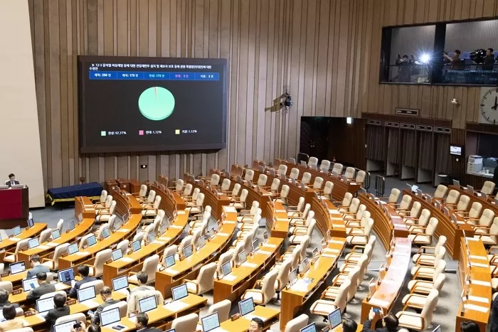 장동혁 국힘 대표의 24시간 필리버스터에도... 내란전담재판부 설치법, 국회 본회의 통과