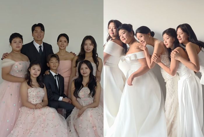 이동국♥이수진, 결혼 20주년 리마인드 웨딩... ‘폭풍 성장’ 5남매 총출동