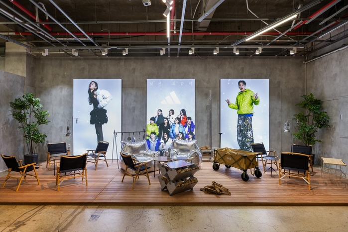 사진02_ABC마트, 아디다스와 ‘겨울 캠핑’ 콘셉트 성수 팝업 오픈.JPG