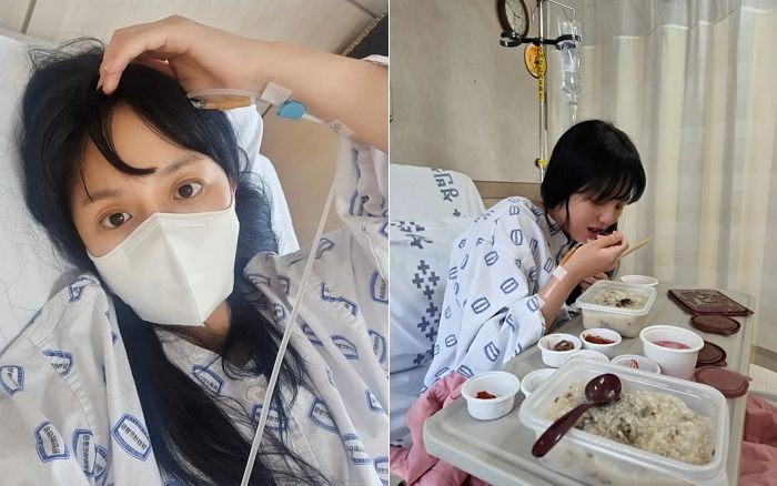 강은비, ‘임신 5개월 차’에 응급 입원 “퇴원 미정... 괜히 혼자 눈물 나”