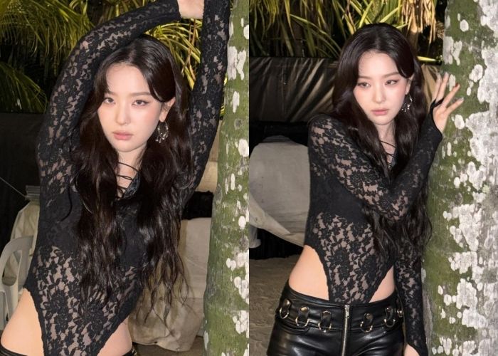 시스루+핫팬츠 입고 ‘몸매’ 과시한 레드벨벳 슬기... 반응 제대로 터져