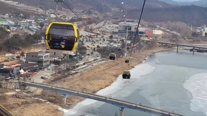 강원 원주시 간현관광지 케이블카. / 뉴스1