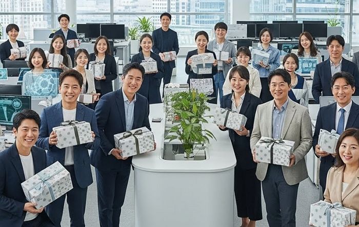 전 직원에 ‘애플워치 + 에어팟 + 현금 500만원’ 선물한 회사의 정체