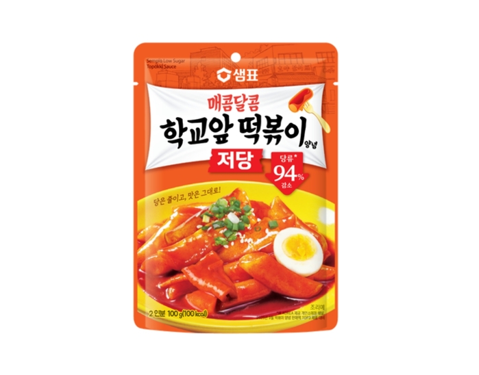 [이미지] 샘표, ‘매콤달콤 학교앞 떡볶이 양념 저당’ 출시.jpg