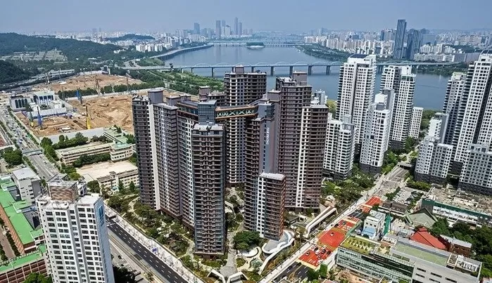 이혜훈 기획예산처 장관 후보자가 청약 당첨된 서울 반포동 ‘래미안원펜타스’. 사진 삼성물산