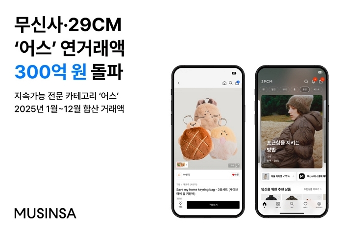 [무신사 보도자료] 무신사, 29CM 지속가능 카테고리 거래액 연간 거래액 300억 돌파.jpg