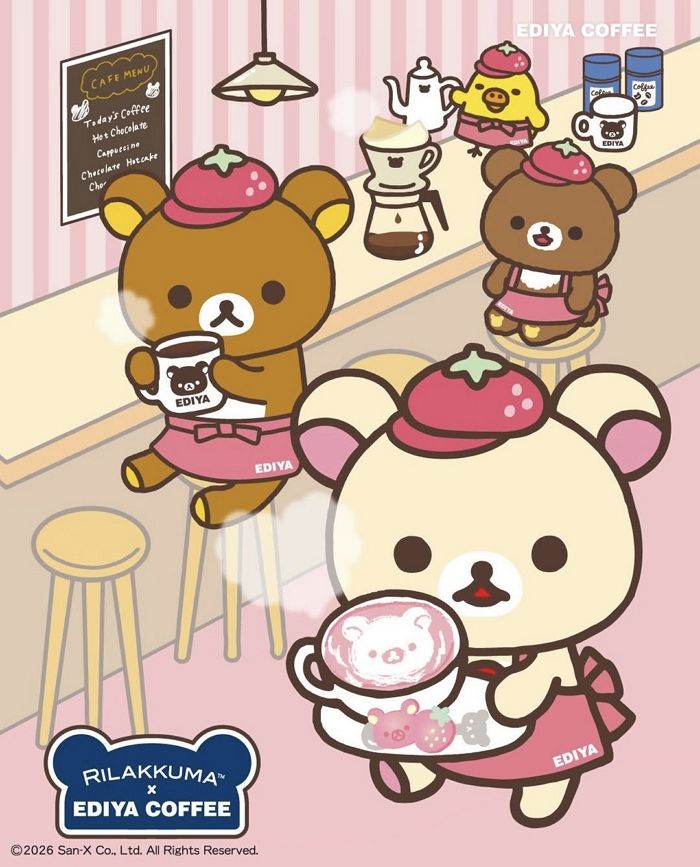 이디야에 뜬 리락쿠마, 하루 만에 매출 42% 증가... 매장 ‘오픈런’ 진풍경