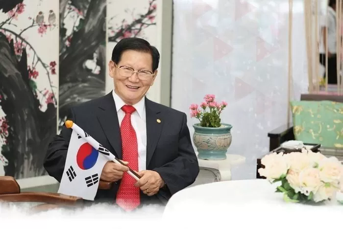 이만희 총회장 / 신천지 홈페이지