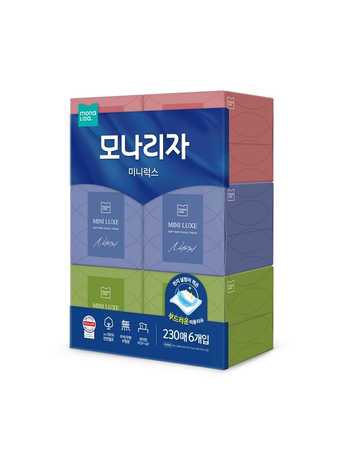 [사진자료] ㈜모나리자 미니럭스 미용티슈 출시.jpg