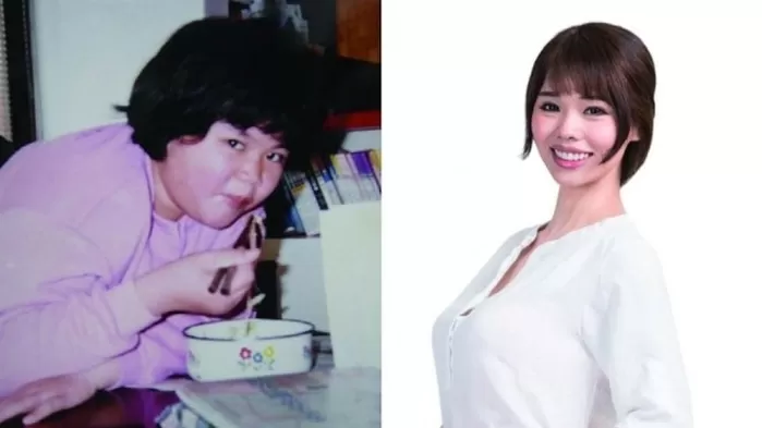 체중이 108㎏까지 증가한 뒤 무리한 다이어트로 폭식증을 겪었던 대만의 한 여성이 식습관을 바꿔 체중을 55㎏ 감량했다. 자료 : 대만 위엔수이출판