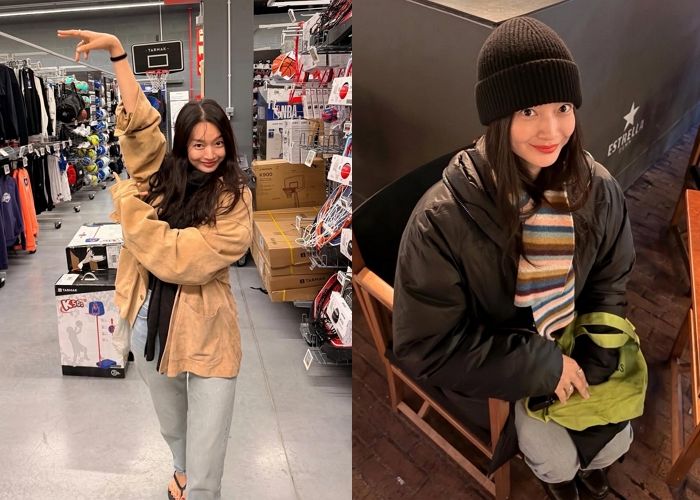 ‘김우빈♥’ 신민아, 달달한 신혼여행 공개... 왼손 ‘결혼반지’