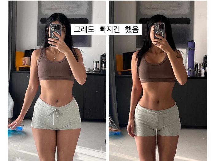“2주 만에 뱃살·허리 라인 쏙”... 제이제이 20kg 감량 비법 공개