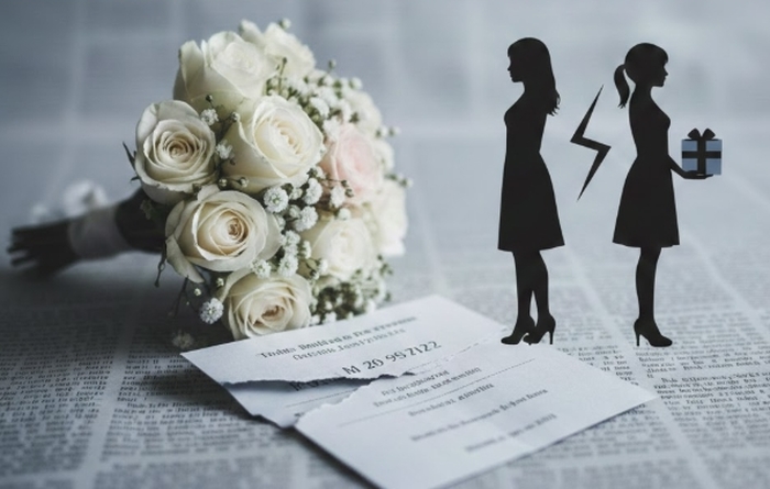 부케까지 받아줬던 사이였는데... 청첩장 주자 “연 끊자” 돌연 손절