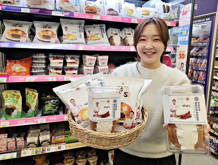 제 17대 제과제빵 명장 손 거친 CU빵, 편의점 한계 넘었다