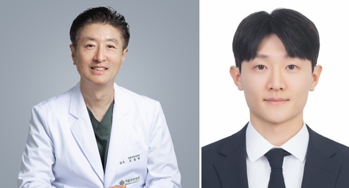(좌) 대전대학교 서울한방병원 동서암센터 조종관 교수, (우) 김준열 전공의 / 대전대 서울한방병원