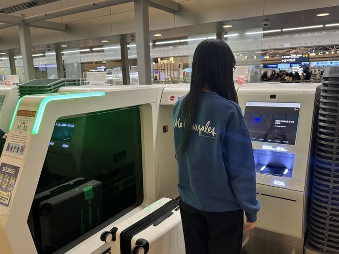 인천공항, '안면인식' 셀프백드랍 서비스 개시