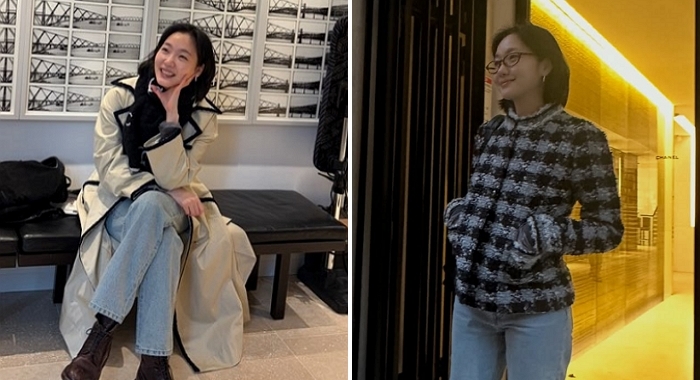 김고은, 명품 한 스푼 더한 꾸안꾸 일상룩... ‘워너비 데일리’