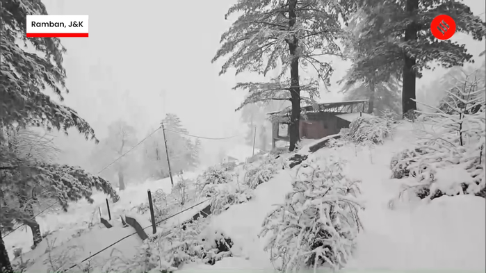 인도 폭설 / 인디안 익스프레스 유튜브