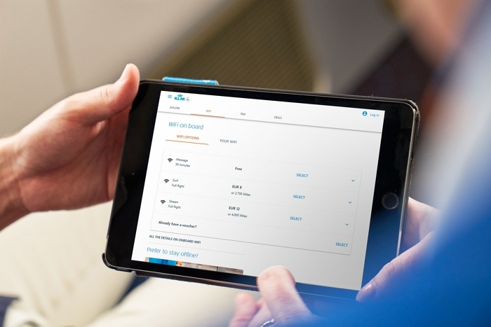 “구름 위에서도 넷플릭스를”... KLM, 유럽 노선에 ‘무료 와이파이’ 전격 도입
