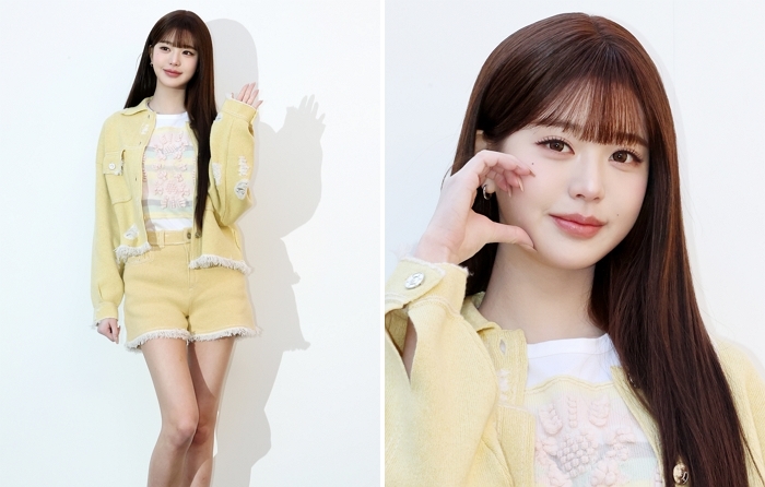 장원영, 봄처럼 화사한 미모... 옐로우 트위드 입고 ‘인형 비주얼’ 뽐내