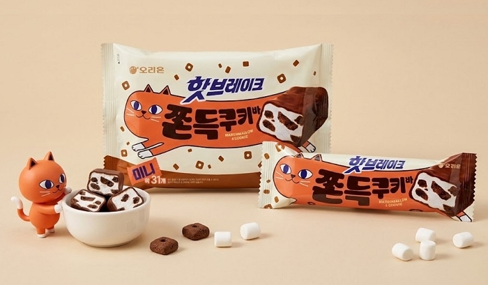 “두쫀쿠? 우린 핫쫀쿠!”... 쫀득 마시멜로에 바삭 쿠키 더한 오리온 ‘핫브레이크 쫀득쿠키바’
